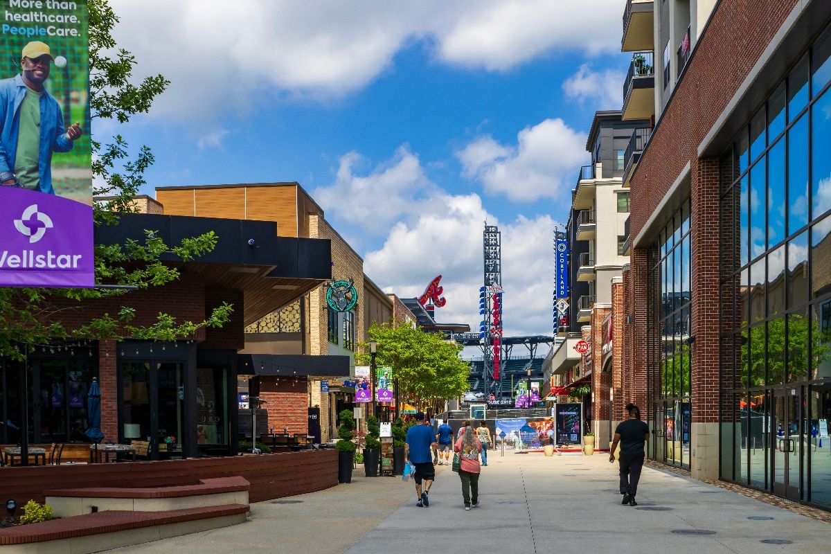 Truist Park in Brave Atlanta
