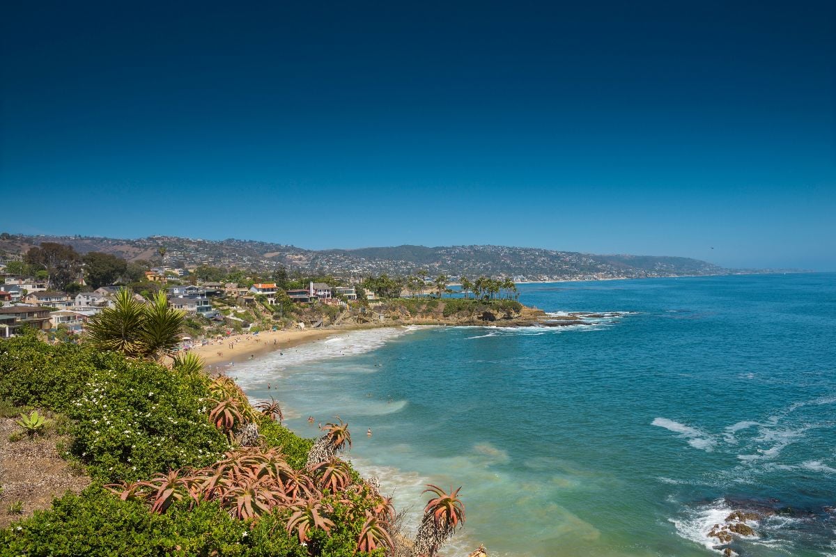 Landscape view on the West Coast.