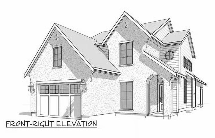 Front-Right Elevation