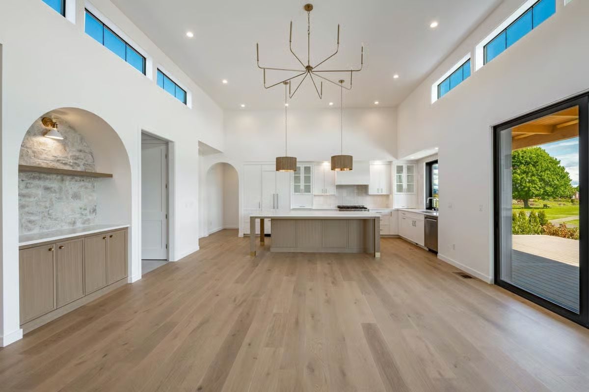 Living Room and Kitchen