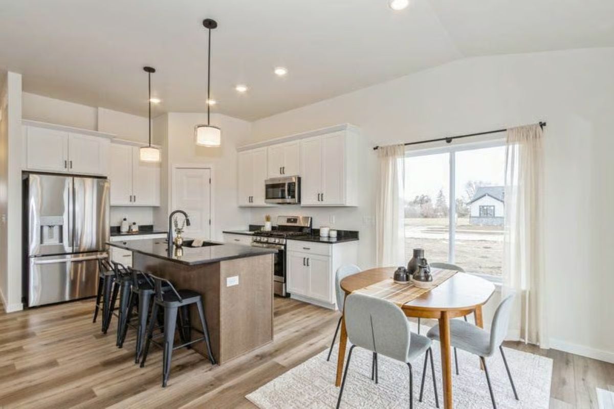 Kitchen and Dining Area