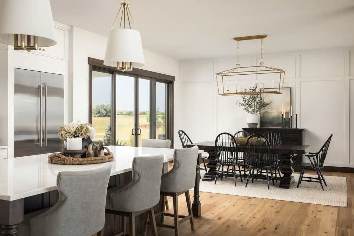 Dining Area and Kitchen