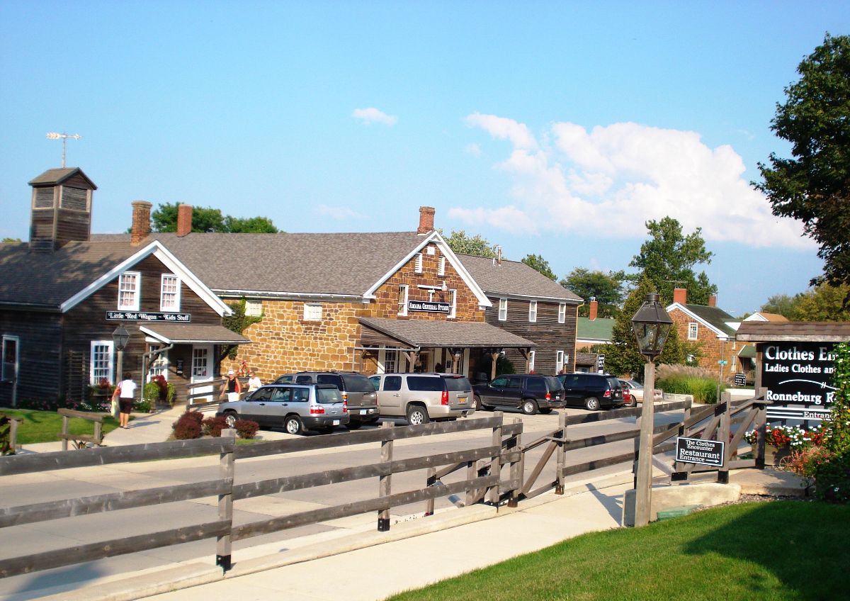 Street in the Amana Colonies, Iowa