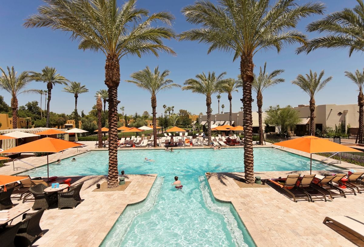 A pool at The Wigwam, Litchfield Park.