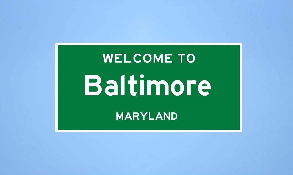 Baltimore sign