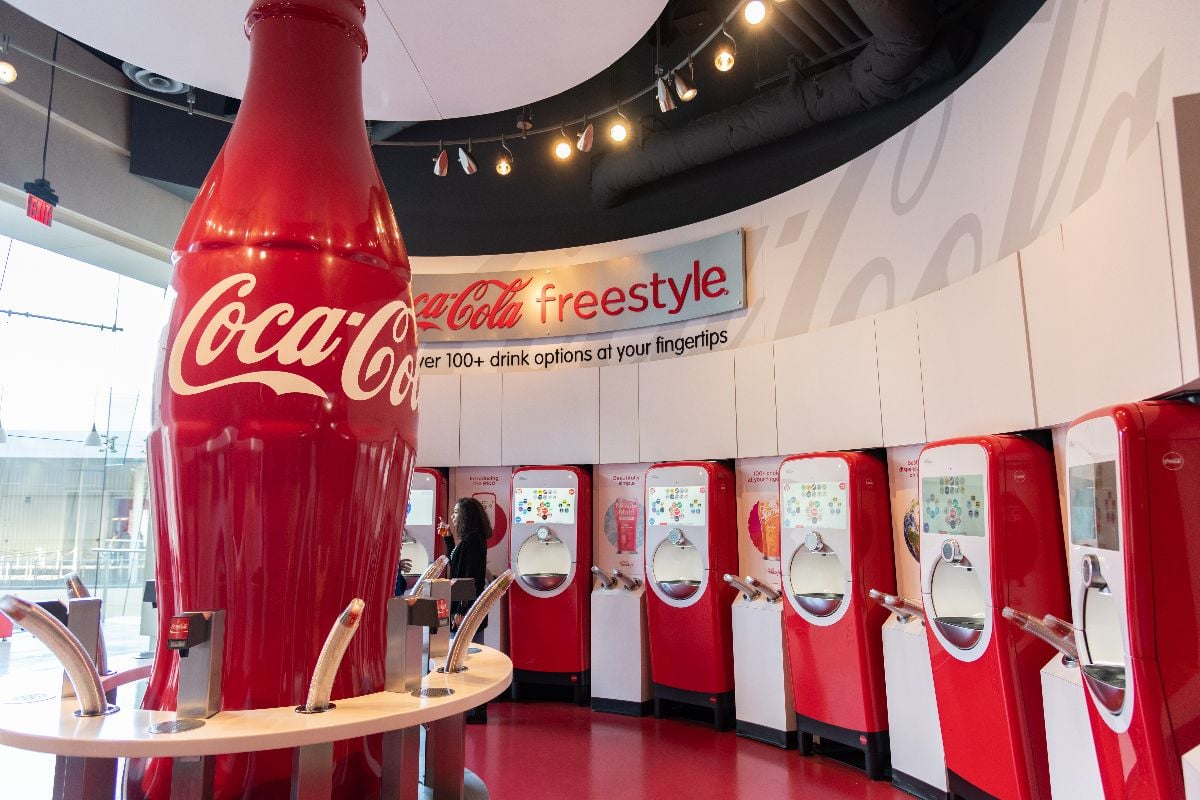 World of Coca-Cola museum in the city of Atlanta.