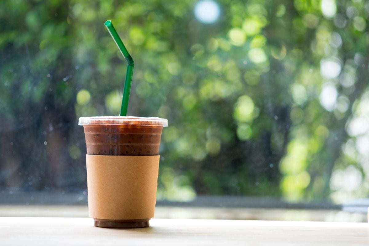 Iced coffee mocha