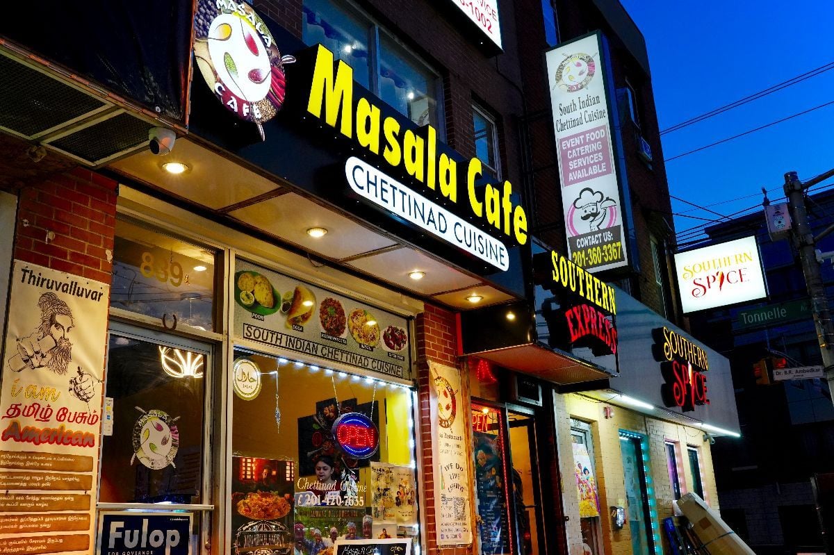 The Newark Avenue commercial district with Indian themed restaurants and snack stands beckon foodies.