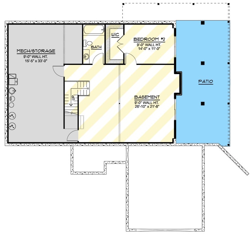 Lower Level Floor Plan