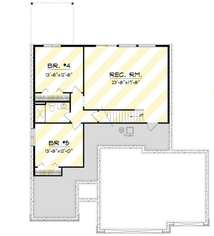 Lower Level Floor Plan