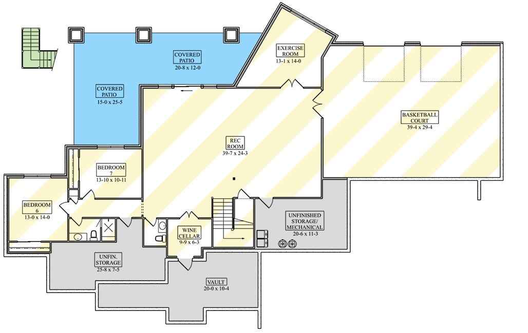 Lower Level Floor Plan