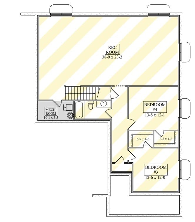Lower Level Floor Plan