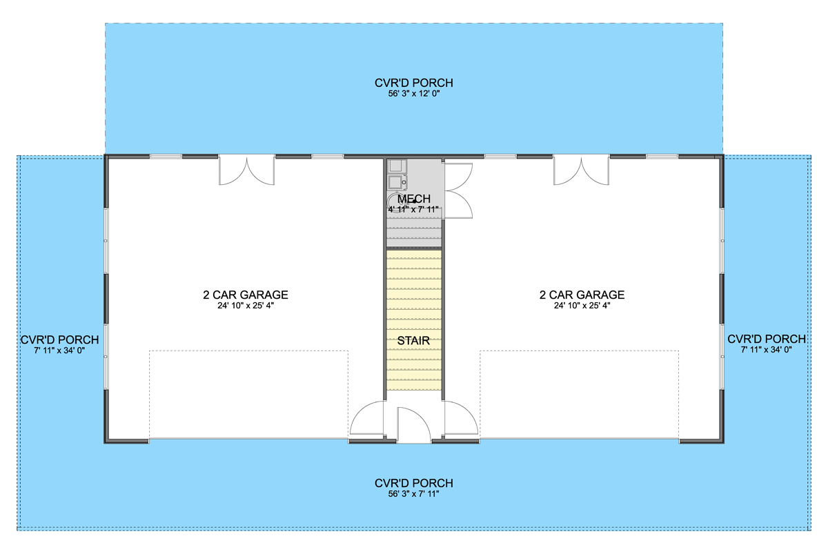 Main Level Floor Plan
