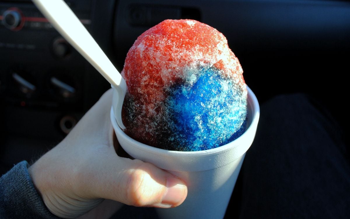 Cherry watermelon bubblegum snowballs