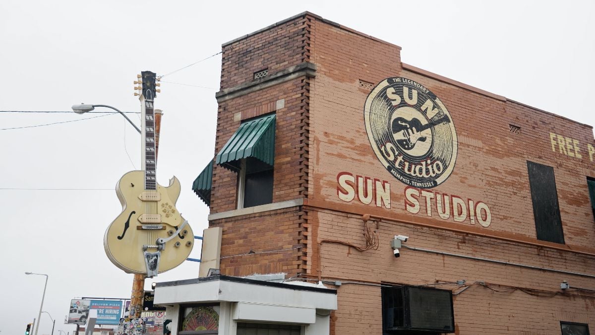Sun Records in Memphis, the legendary recording studio