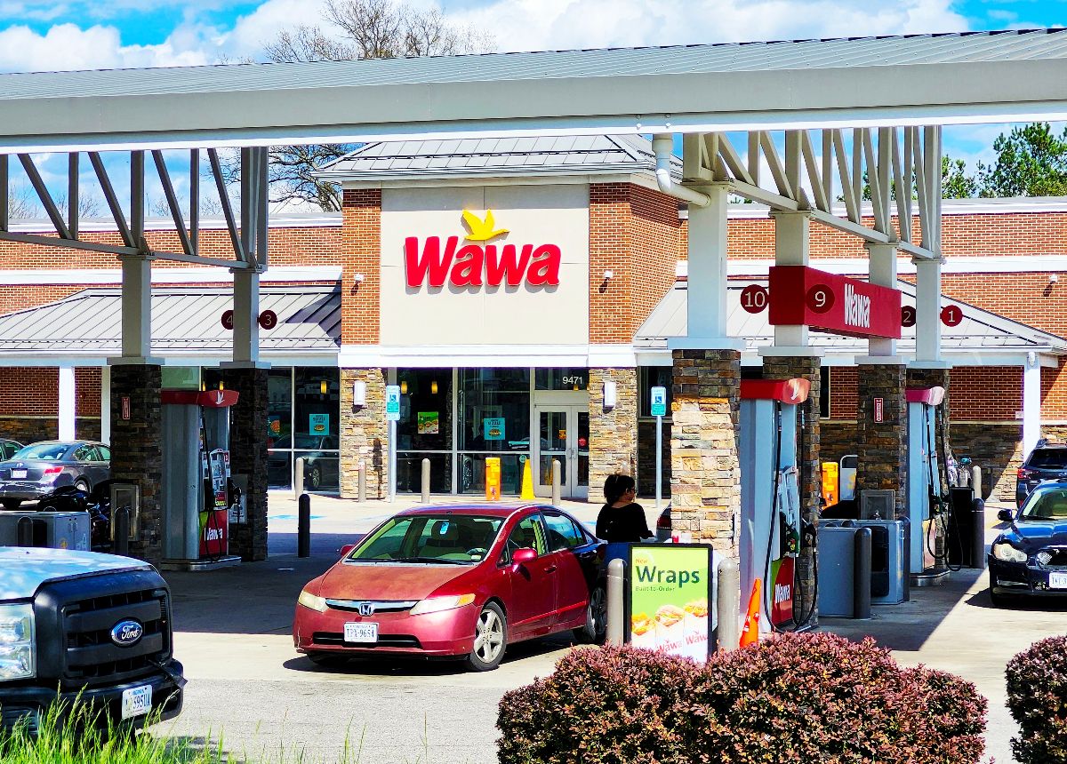 Wawa gas station