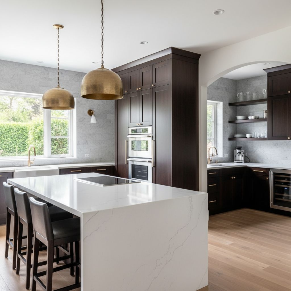 $100,000 Kitchen Design with Butlers Pantry Addition