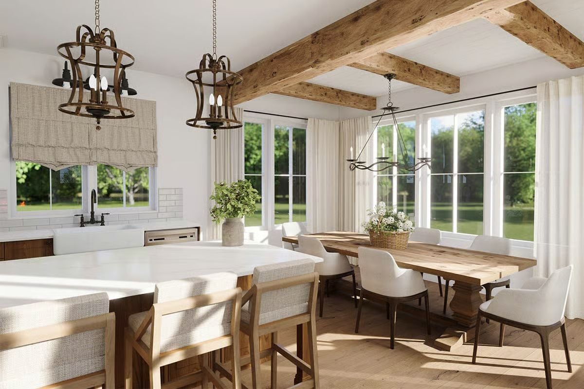 Kitchen and Dining Area