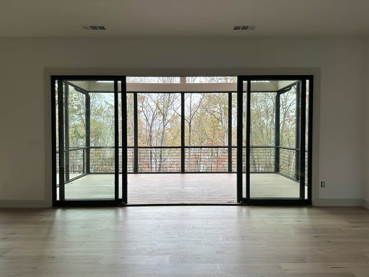 Doors to Screened Porch