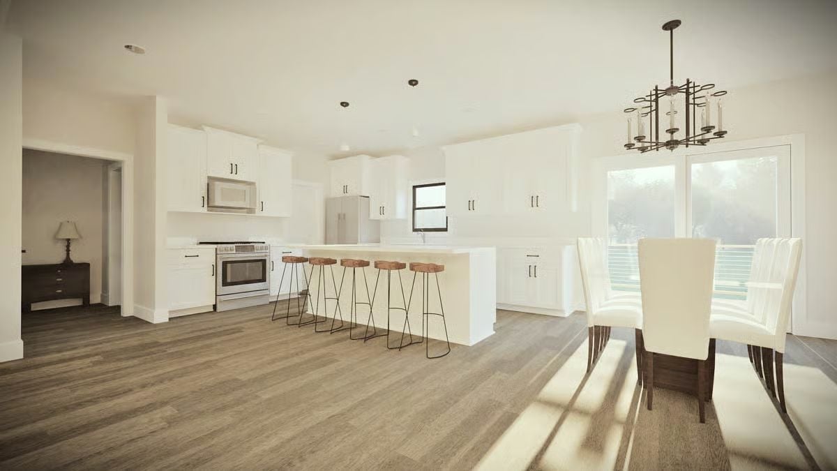 Kitchen and Dining Area