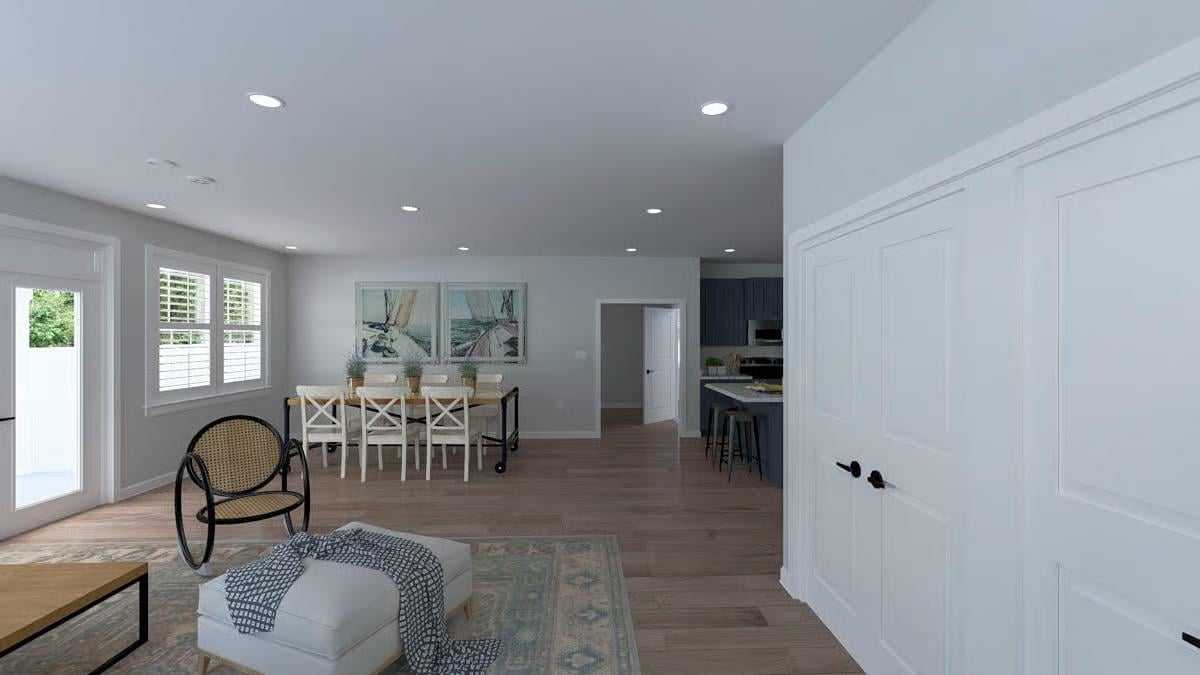Family Room and Dining Area