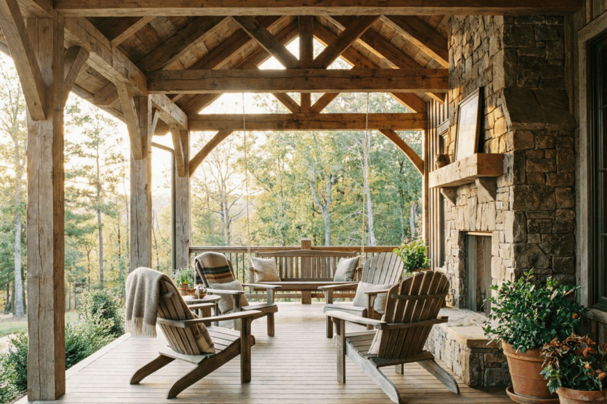 36 Covered Front Porch Designs That Work in Every Season – Home ...