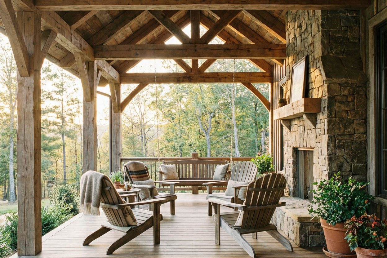 36 Covered Front Porch Designs That Work in Every Season