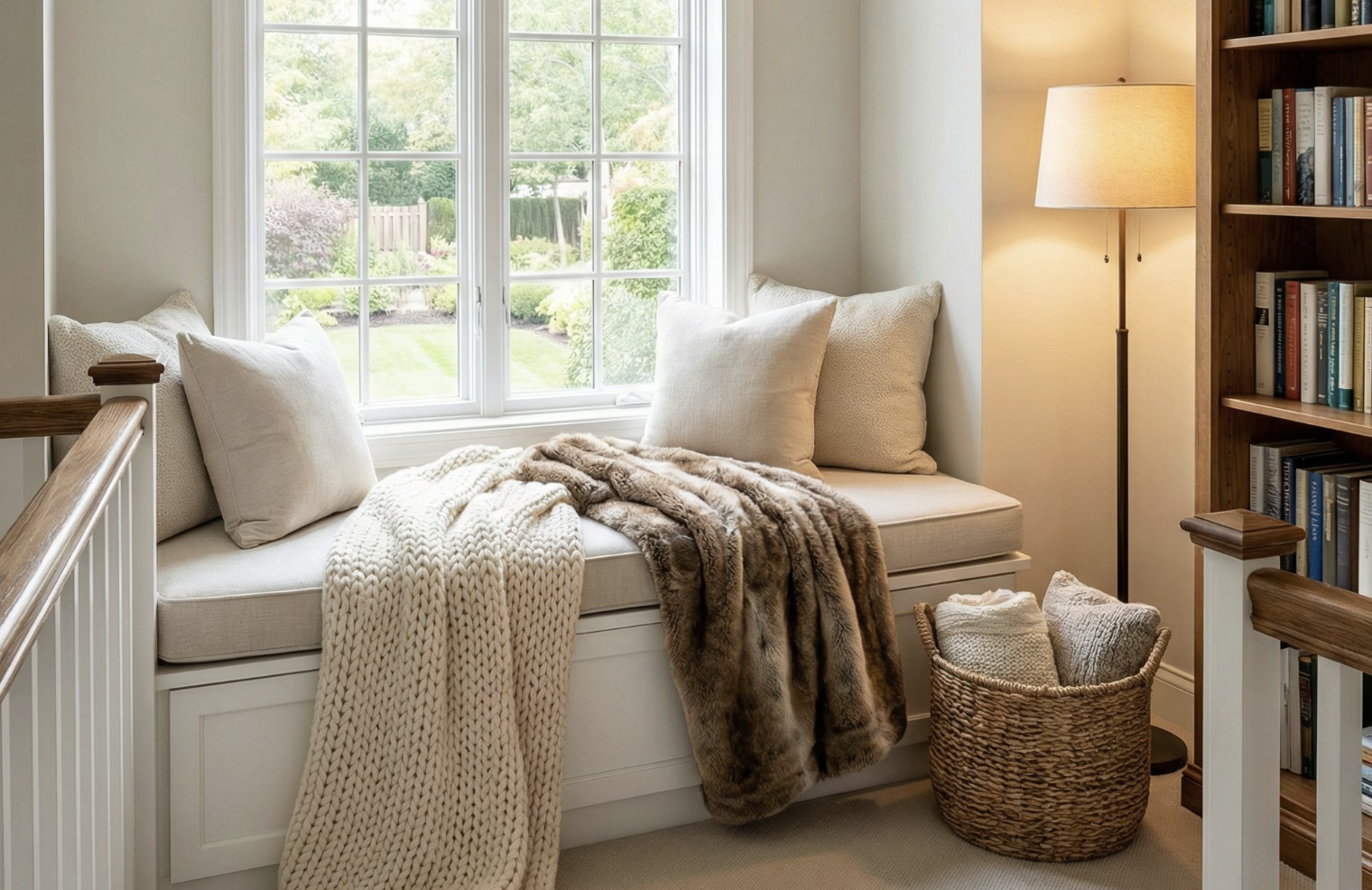 30 of the Coziest Landing Reading Nooks You’ve Ever Seen