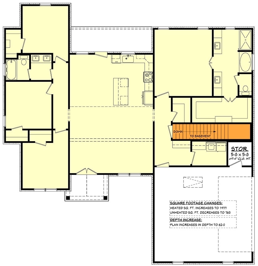 Basement Stairs Location