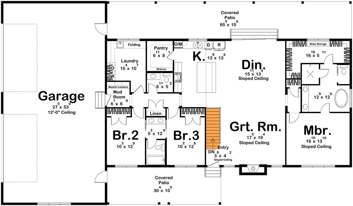 Basement Stairs Location