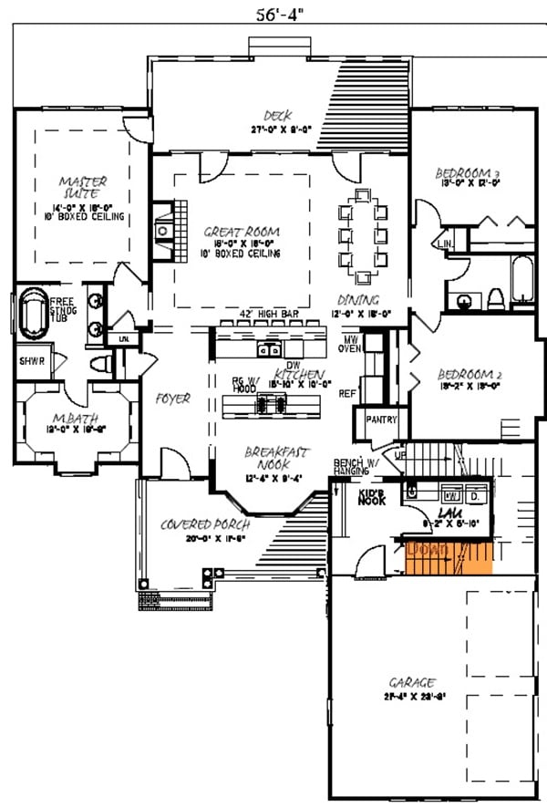 Basement Stairs Location