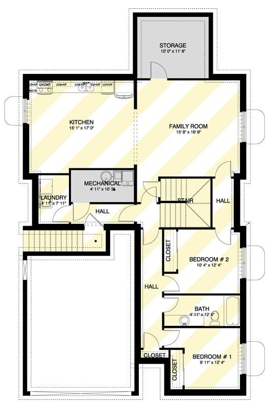 Lower Level Floor Plan