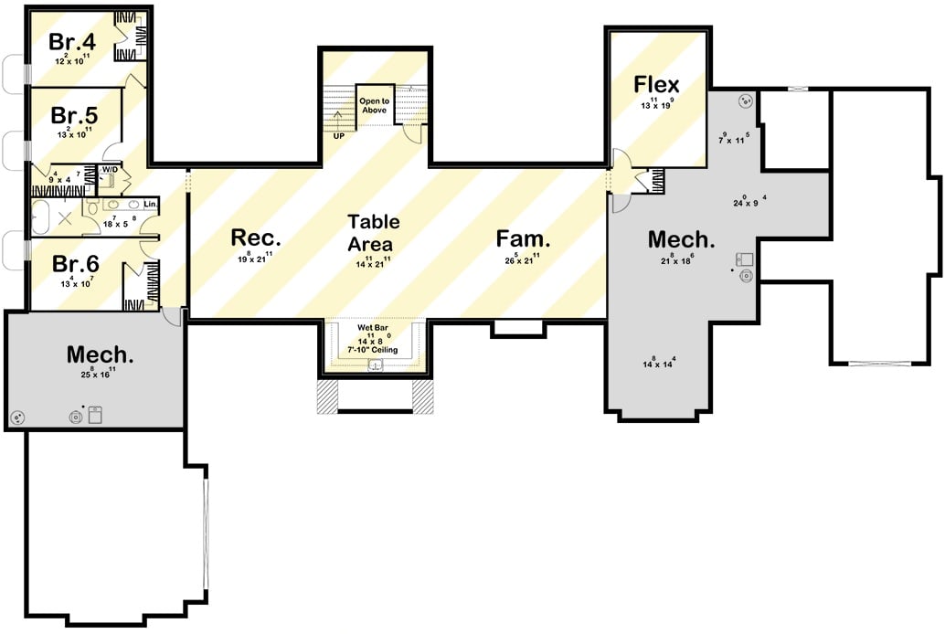 Lower Level Floor Plan