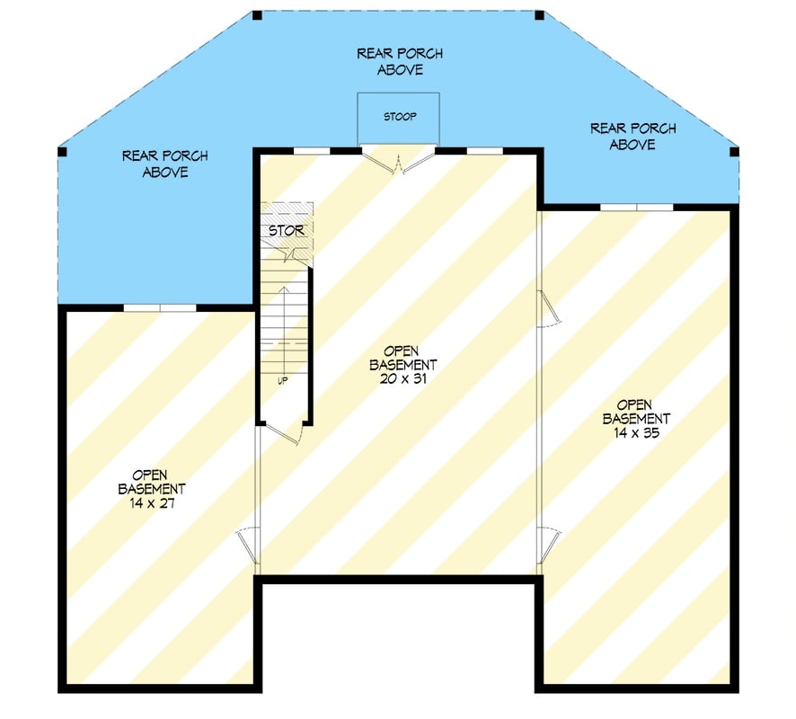 Lower Level Floor Plan