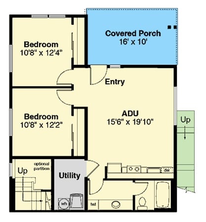 Lower Level Floor Plan