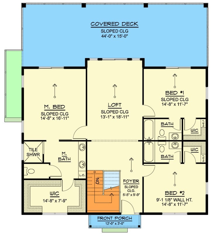 Main Level Floor Plan