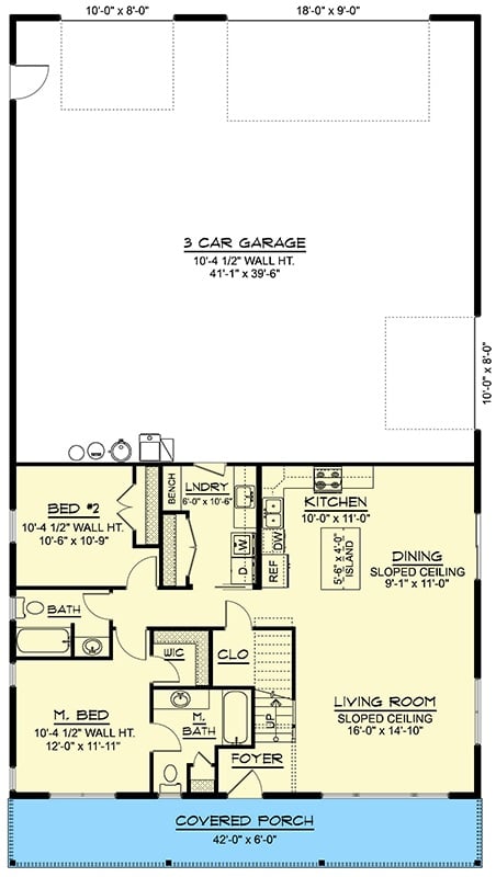 Main Level Floor Plan