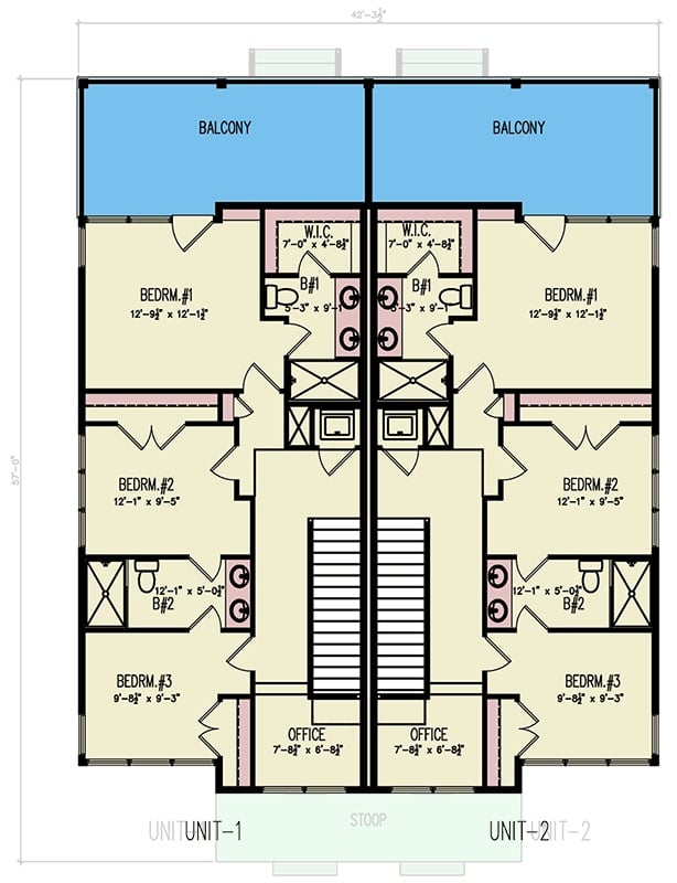 Second Level Floor Plan