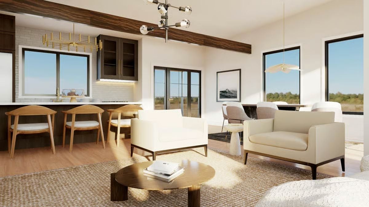 Great Room and Kitchen