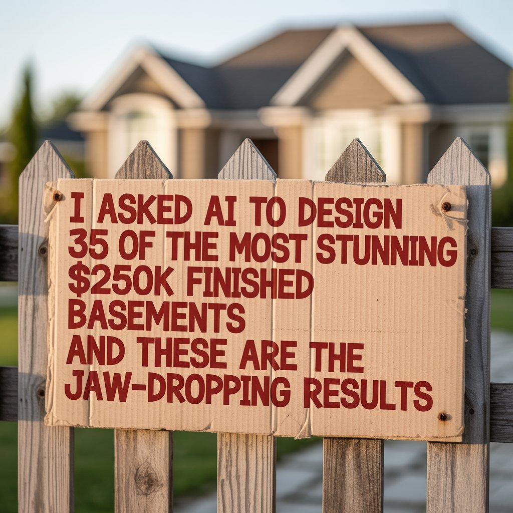 I Asked AI to Design 35 of the Most Stunning $250K Finished Basements and These Are the Jaw-Dropping Results