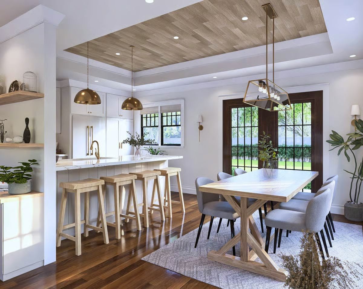 Dining Area and Kitchen