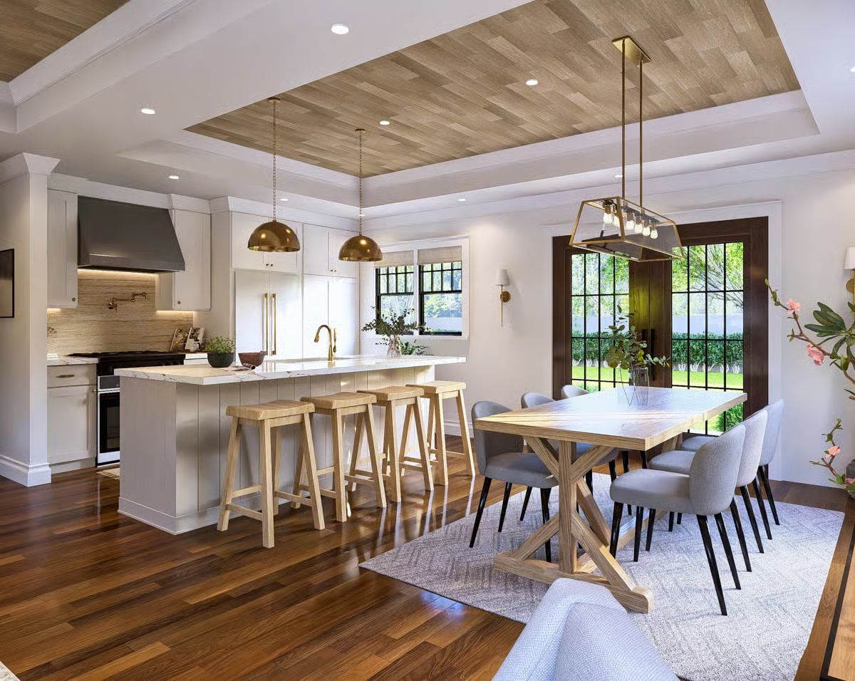 Kitchen and Dining Area