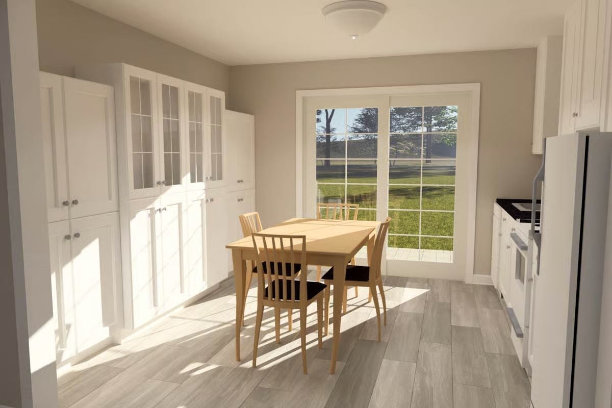 Dining Area and Kitchen