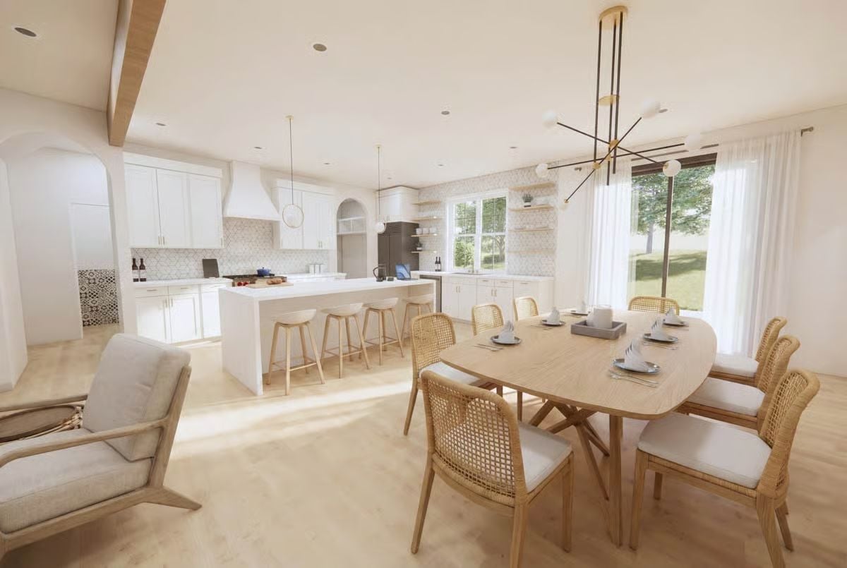 Dining Area and Kitchen
