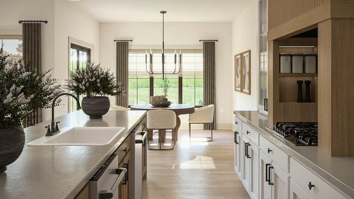 Kitchen and Dining Area