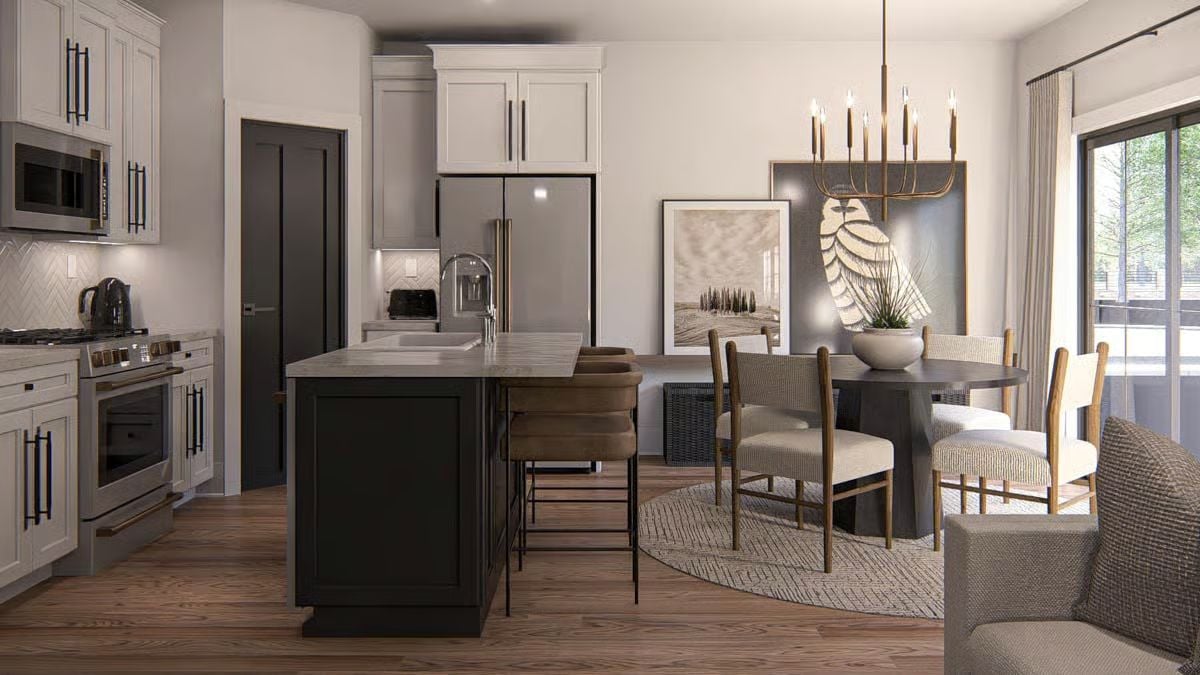 Kitchen and Dining Area