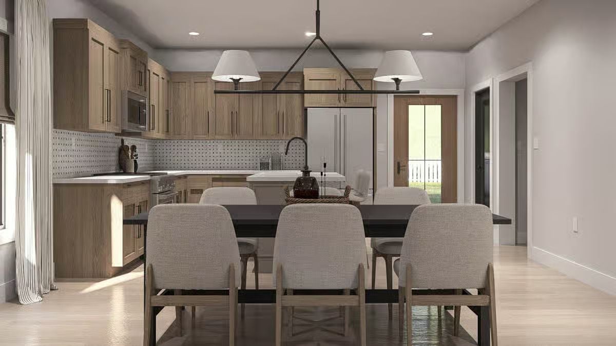 Dining Area and Kitchen