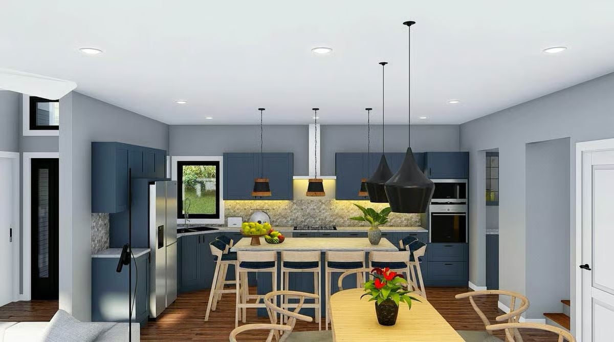 Dining Area and Kitchen