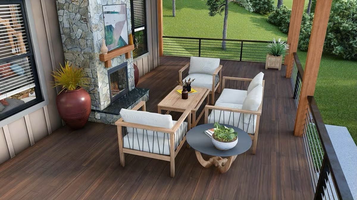 Covered Deck