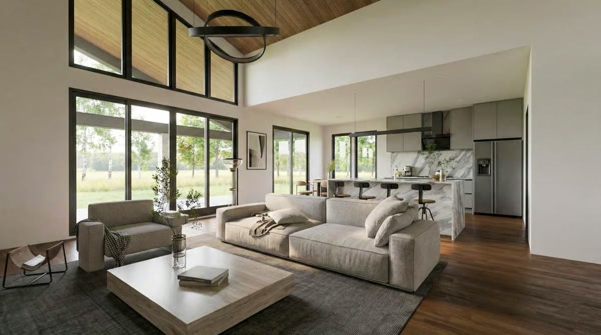 Great Room and Kitchen